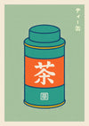 Tea Canister print