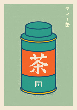 Tea Canister print