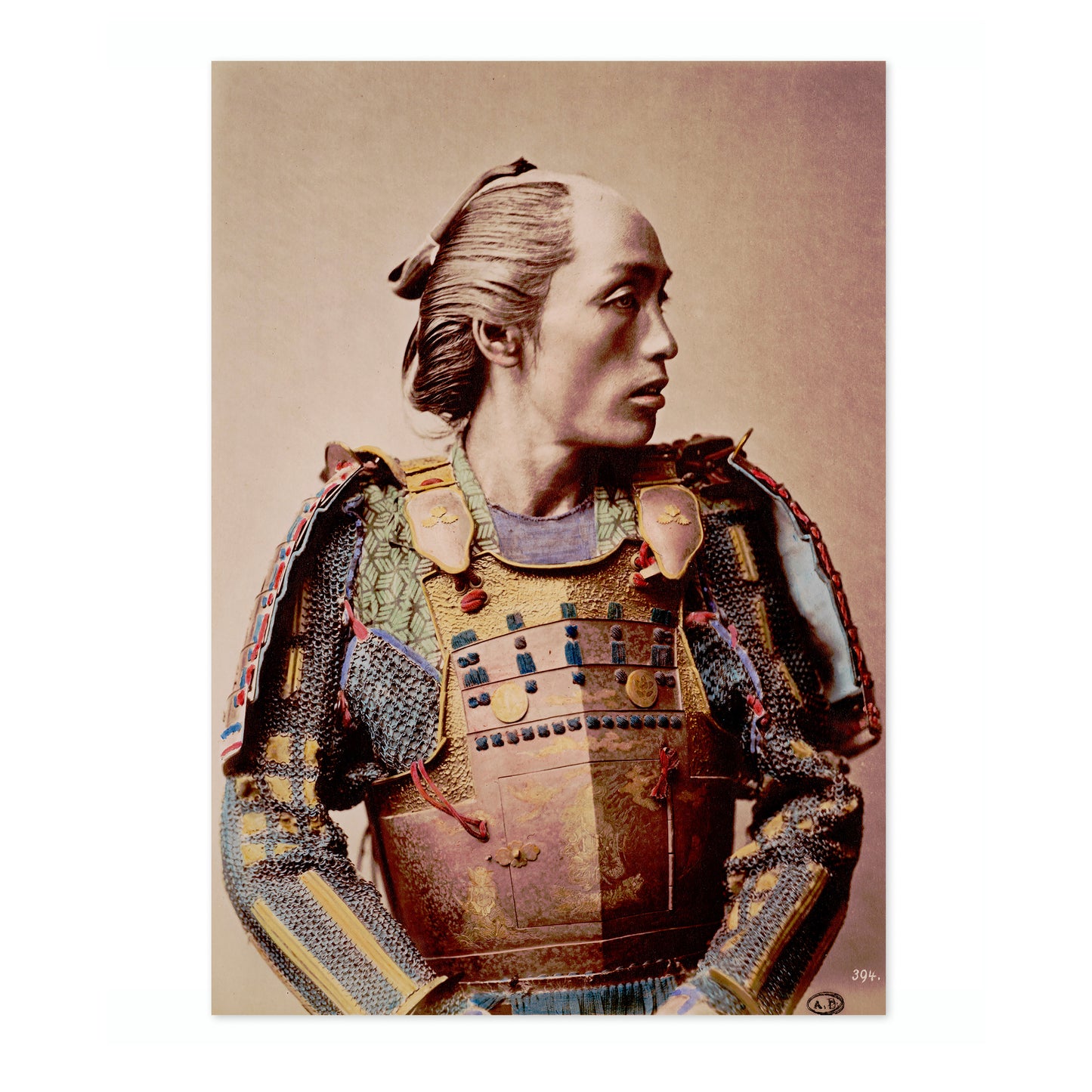 Samurai in Armour, 1870