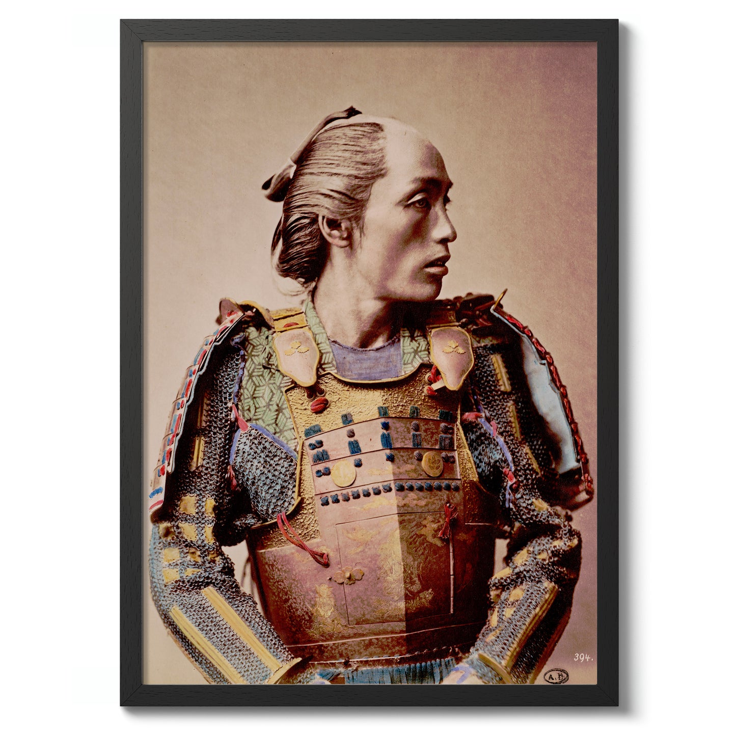 Samurai in Armour, 1870