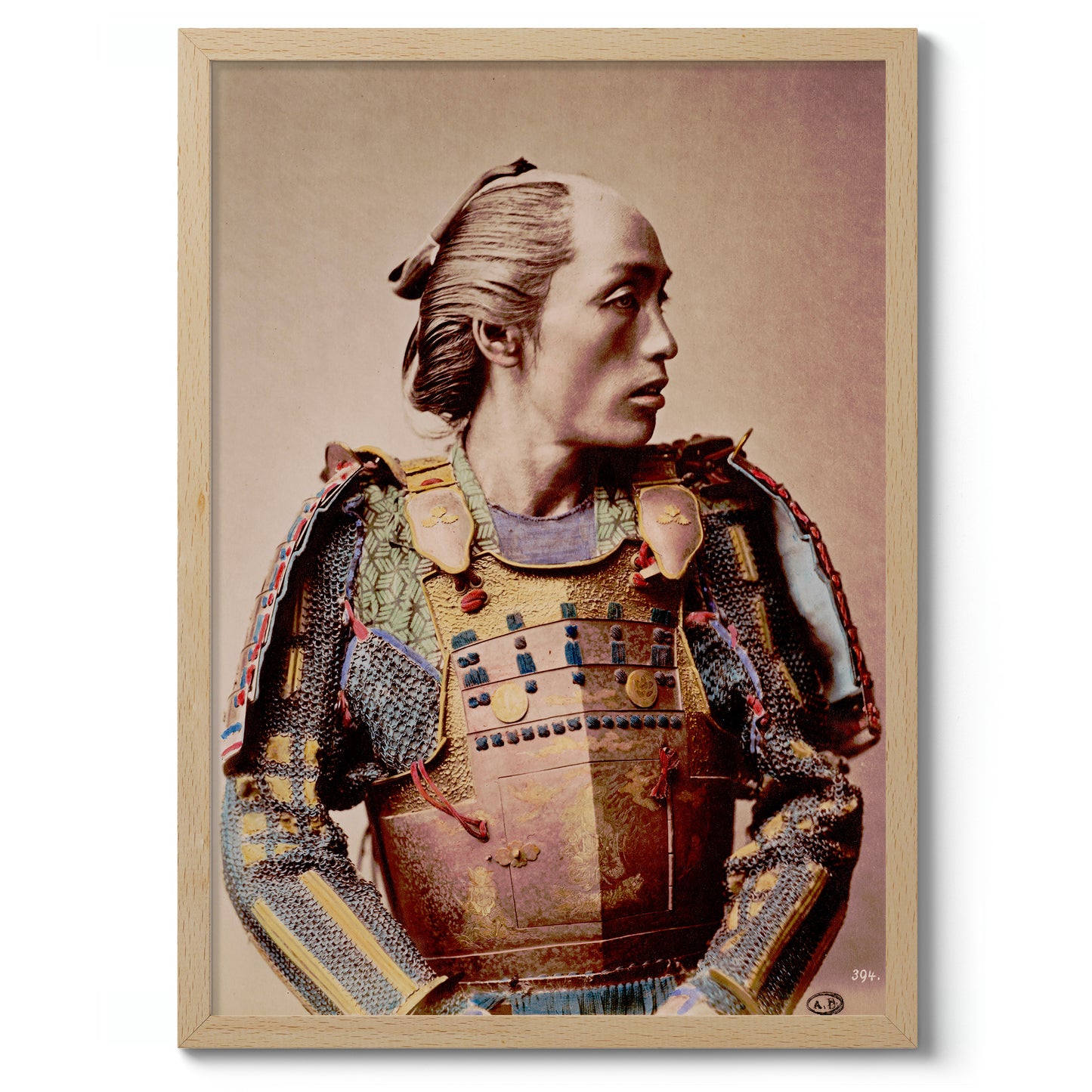 Samurai in Armour, 1870