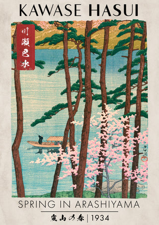 Printemps à Arashiyama print
