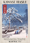 Honmon Temple print