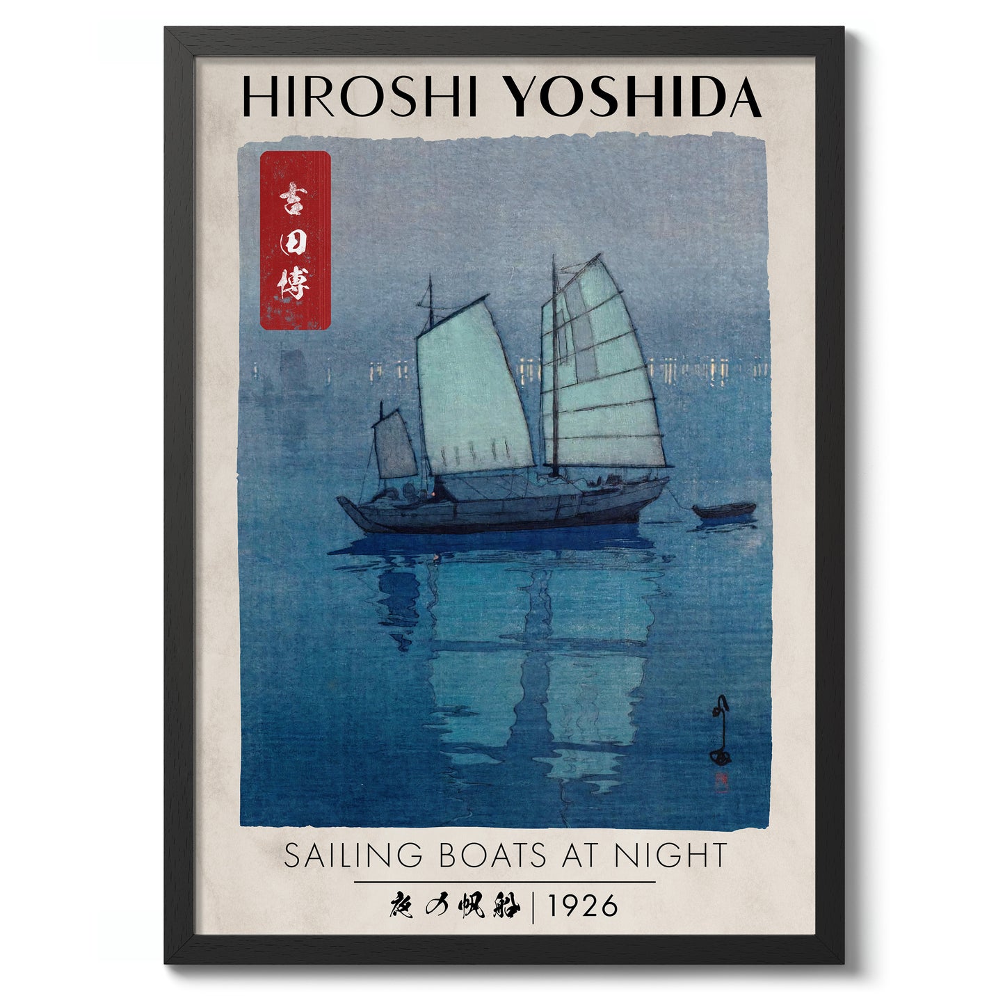 Sailing Boats at Night