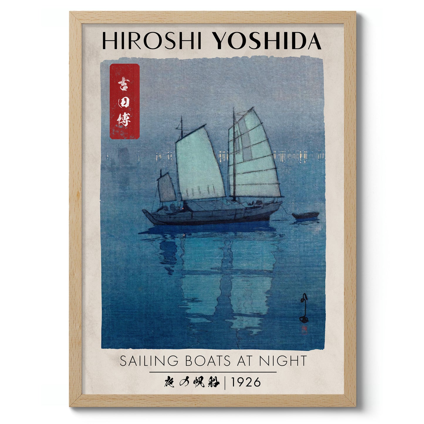 Sailing Boats at Night