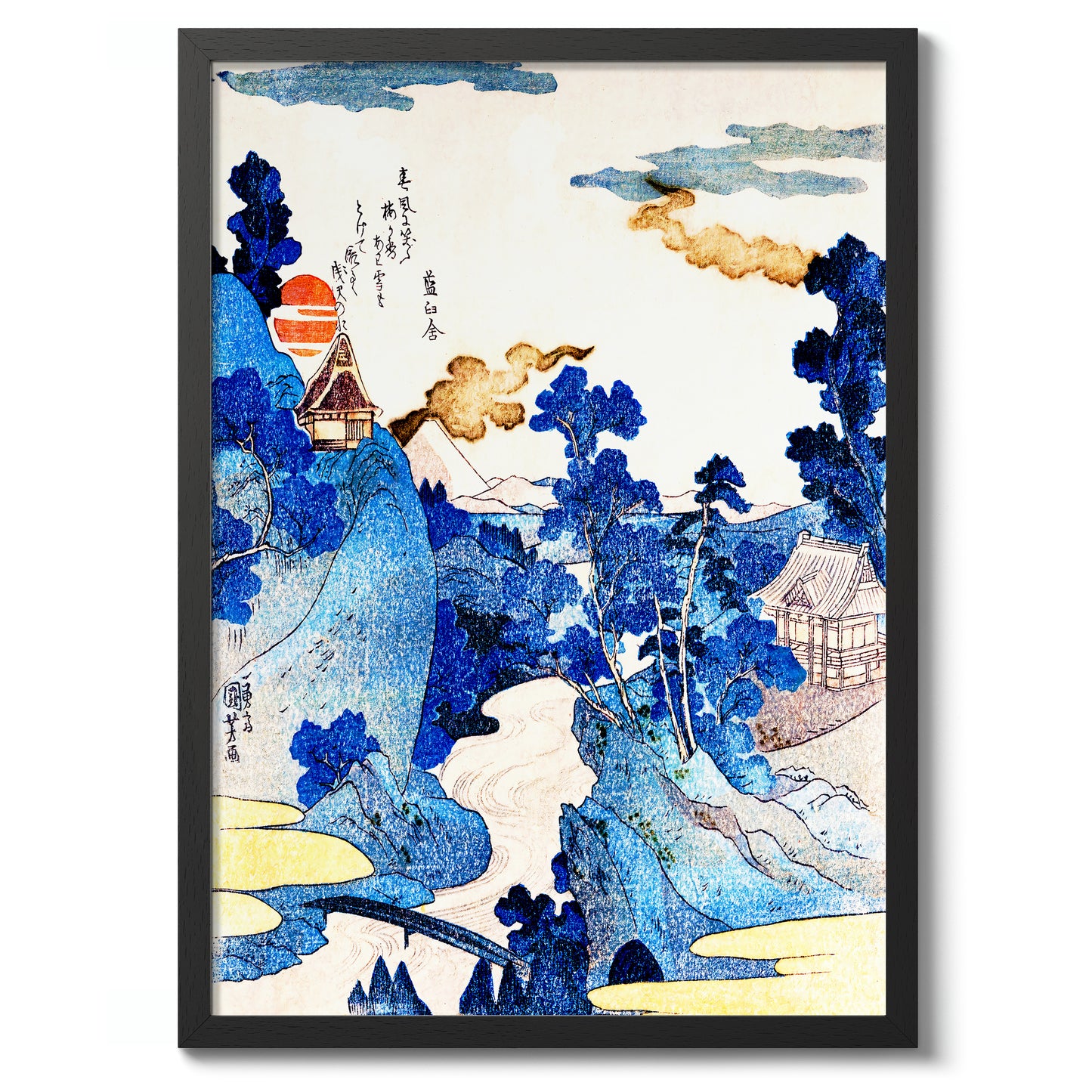 An Evening View Of Fuji