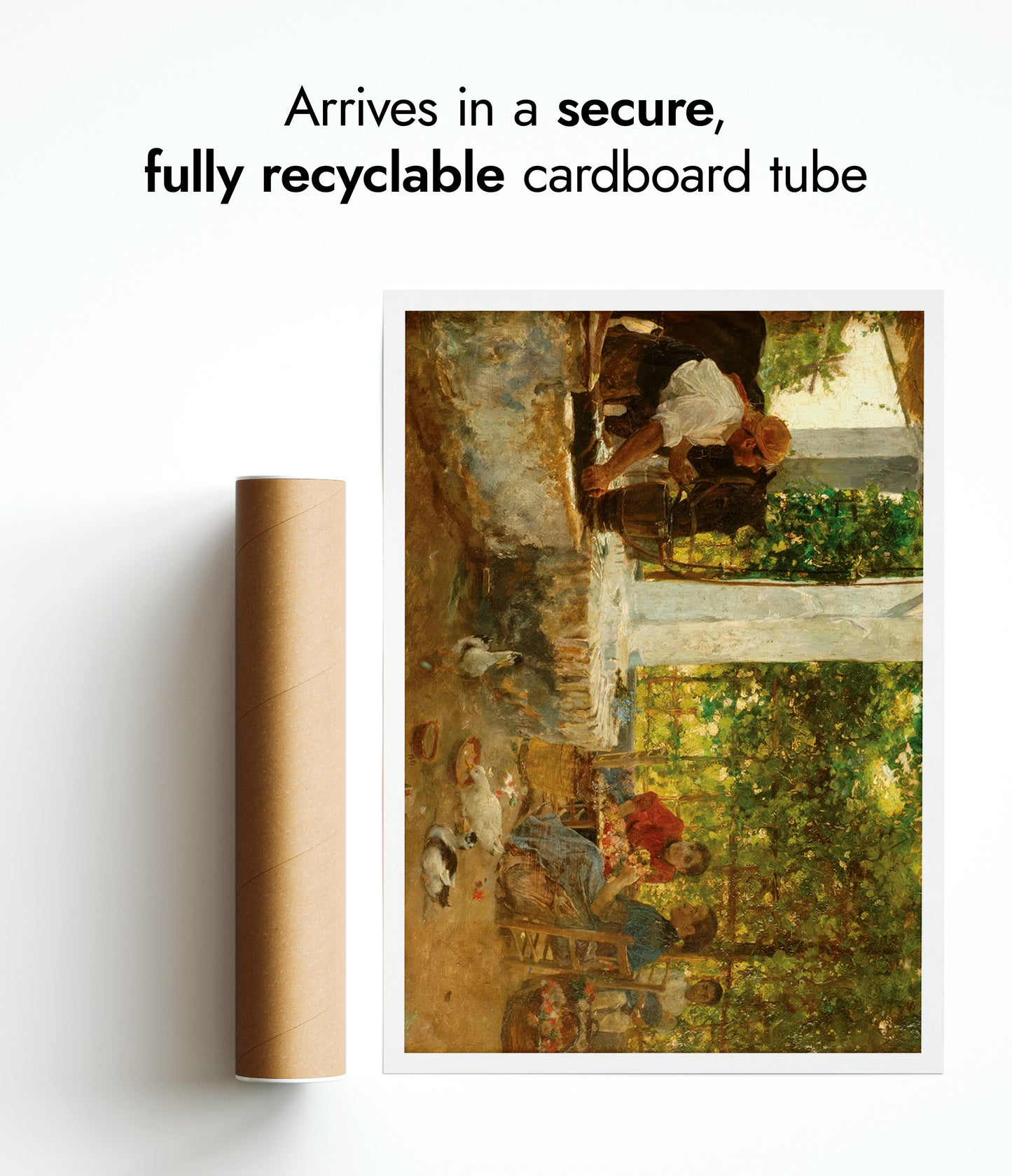 Figures Under a Bower, Florists