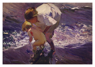 Baño en la Playa print