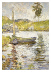 Boat at Anchor print