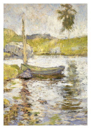 Boat at Anchor print