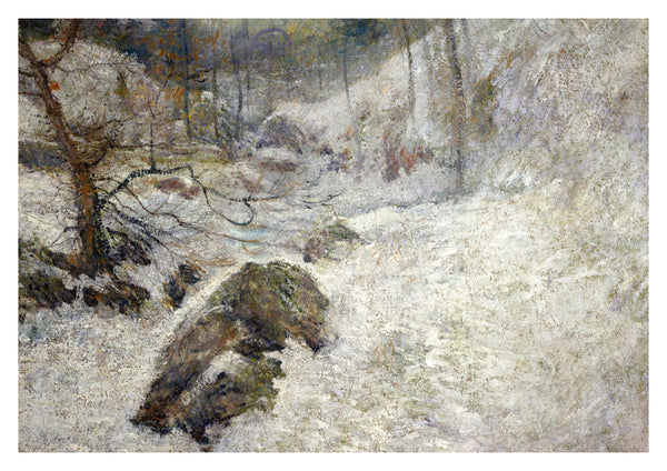 Horseneck Brook på vintern