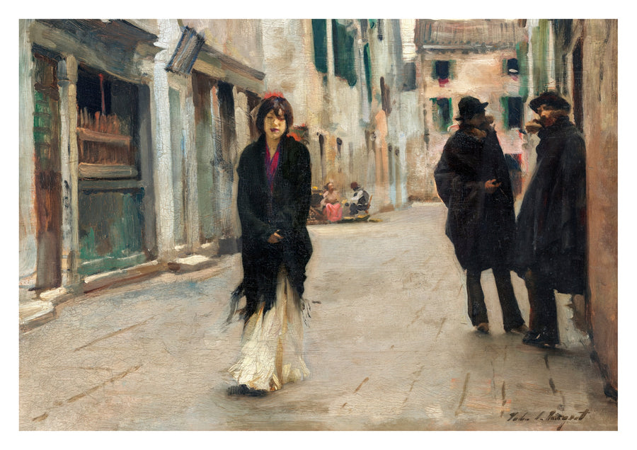 Street in Venice - Print Only frame