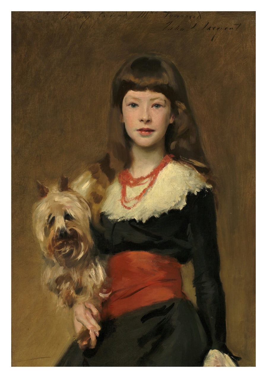 Mejuffrouw Beatrice Townsend - Print Only frame
