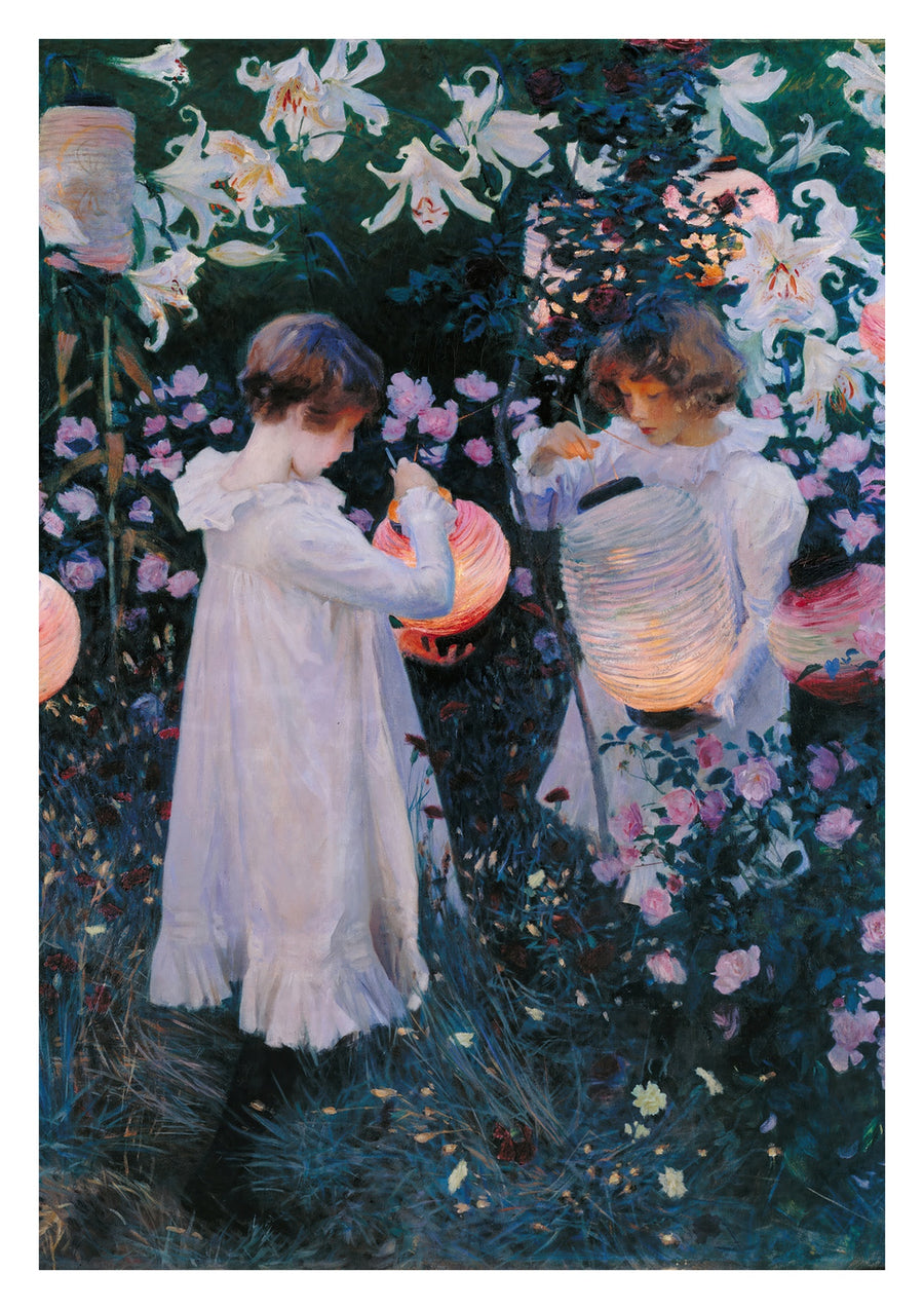 Carnation, Lily, Lily, Rose - Print Only frame