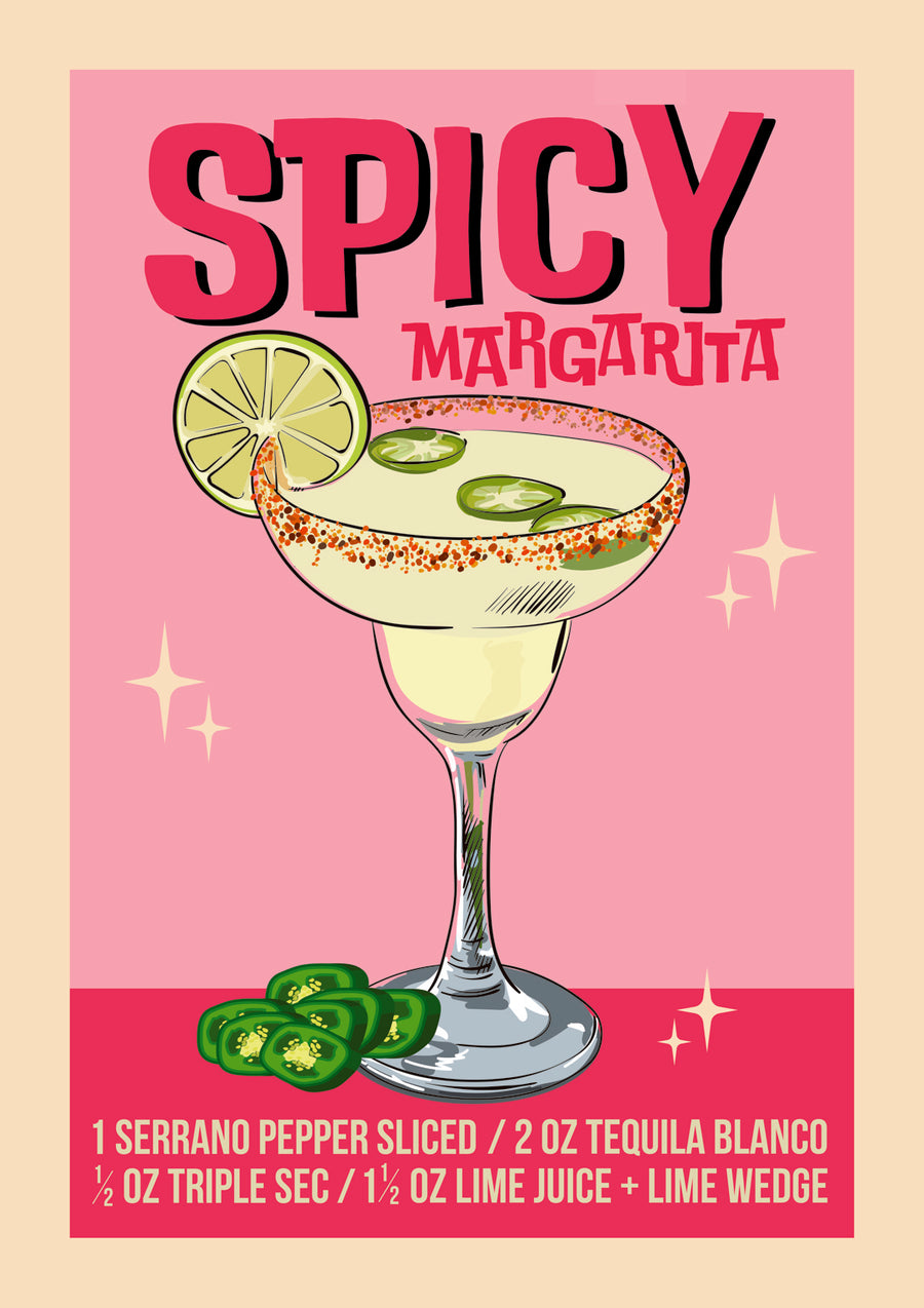 Spicy Marg - Print Only frame