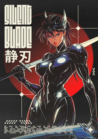 Silent Blade print