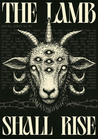 The Lamb Shall Rise print