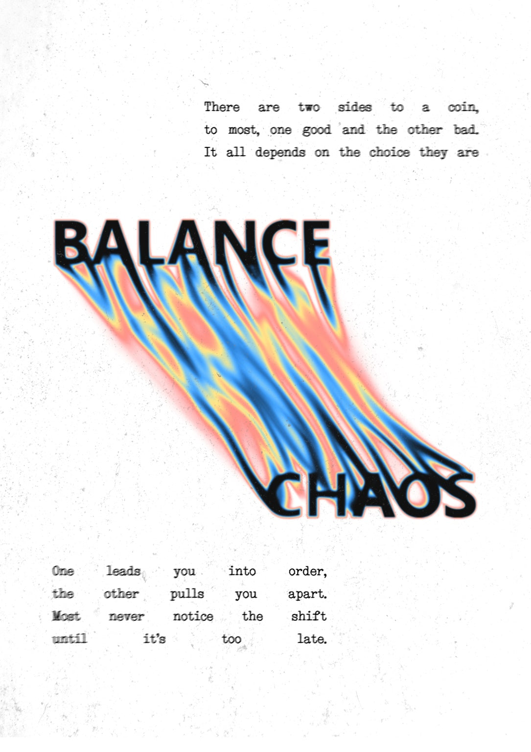 BALANCE AND CHAOS