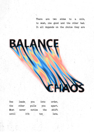BALANCE AND CHAOS print