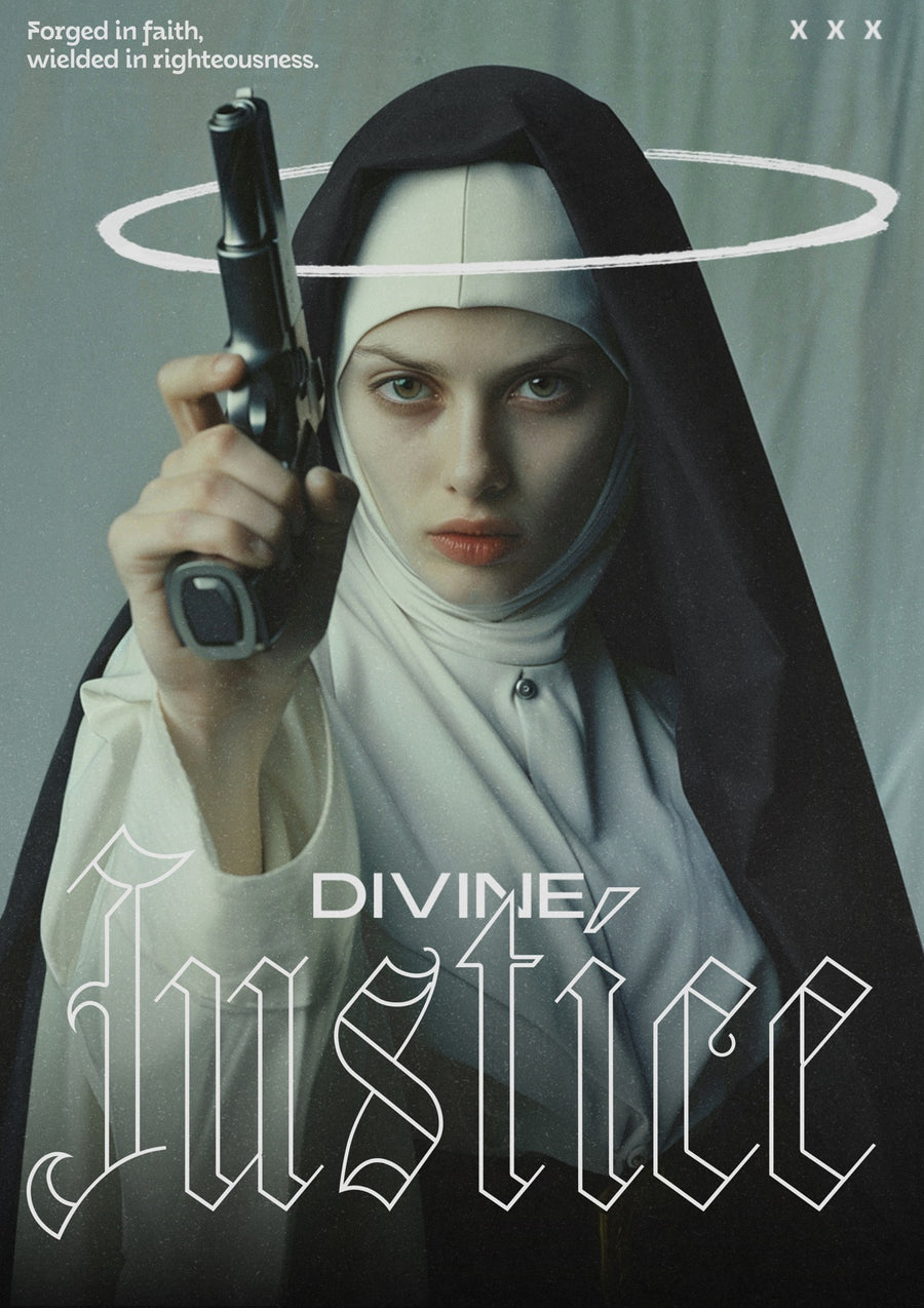 Divine Justice - Print Only frame