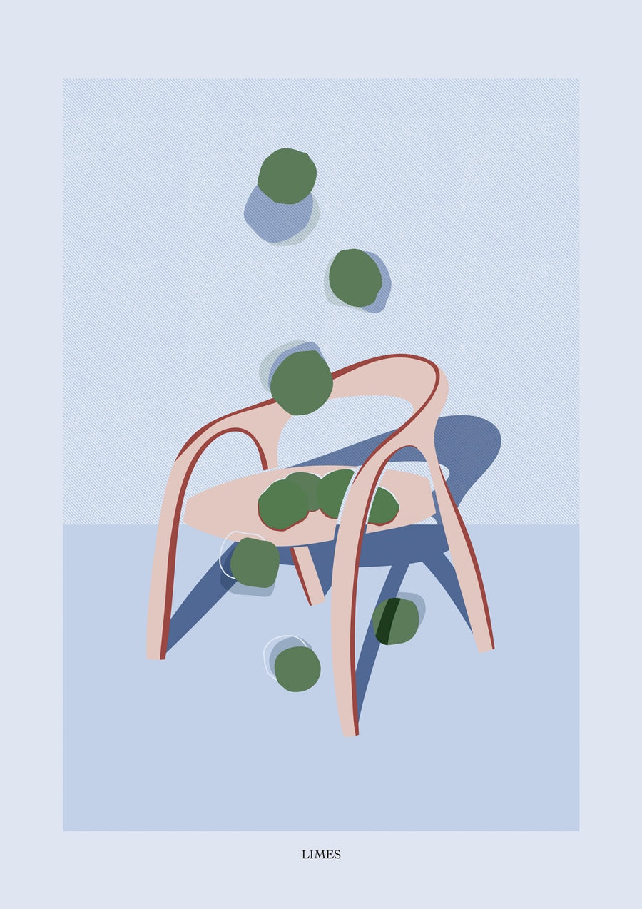 Limes - Print Only frame