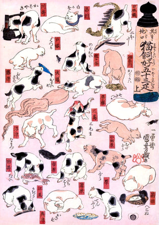 The Fifty Three Stations of the Tokaido print