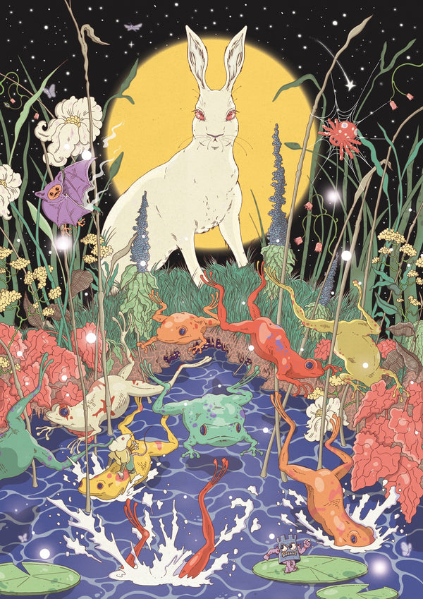 The Hare and the Frogs (Night Version)