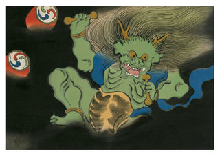 Momoyogusa, God of Thunder print