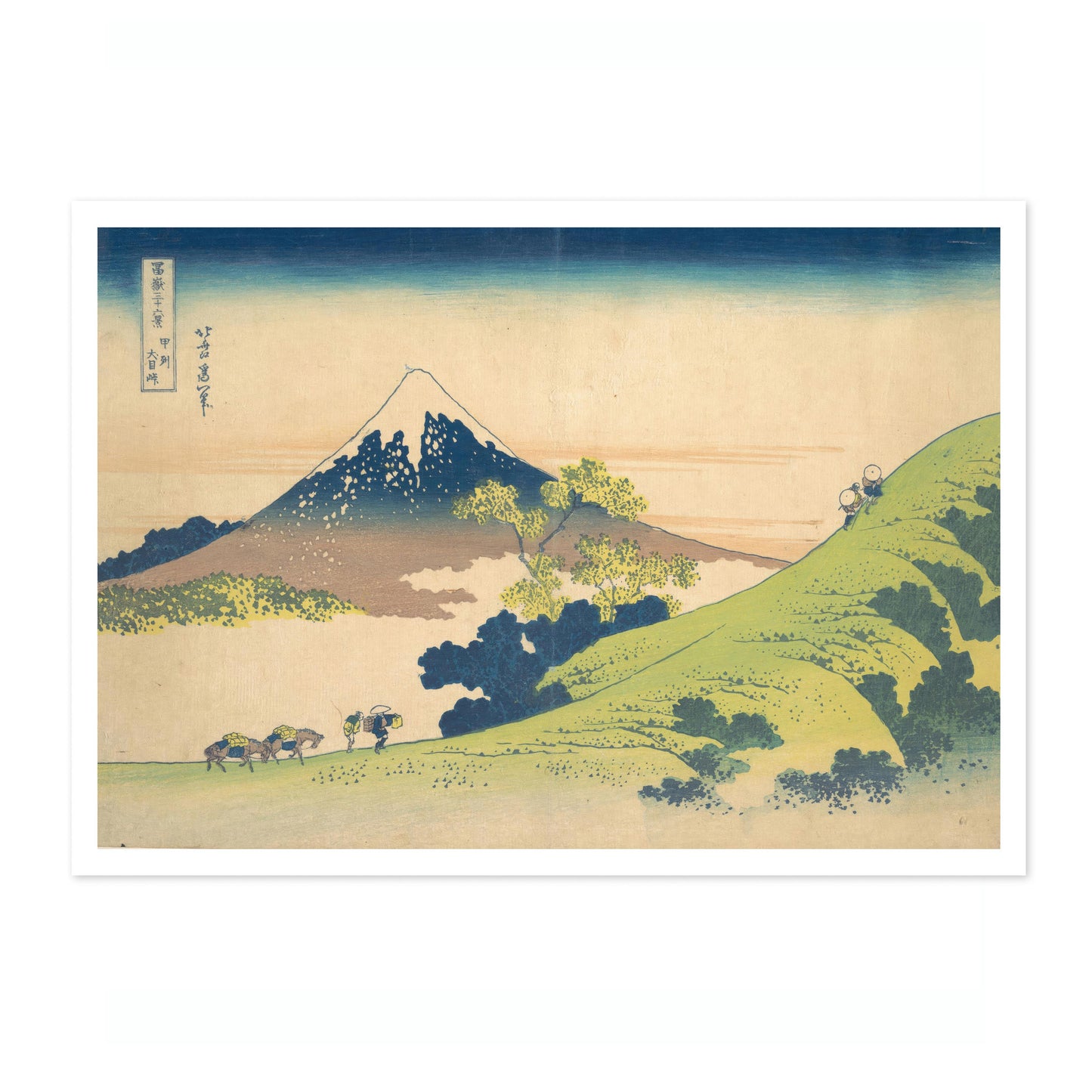 The Inume Pass in Kai Province