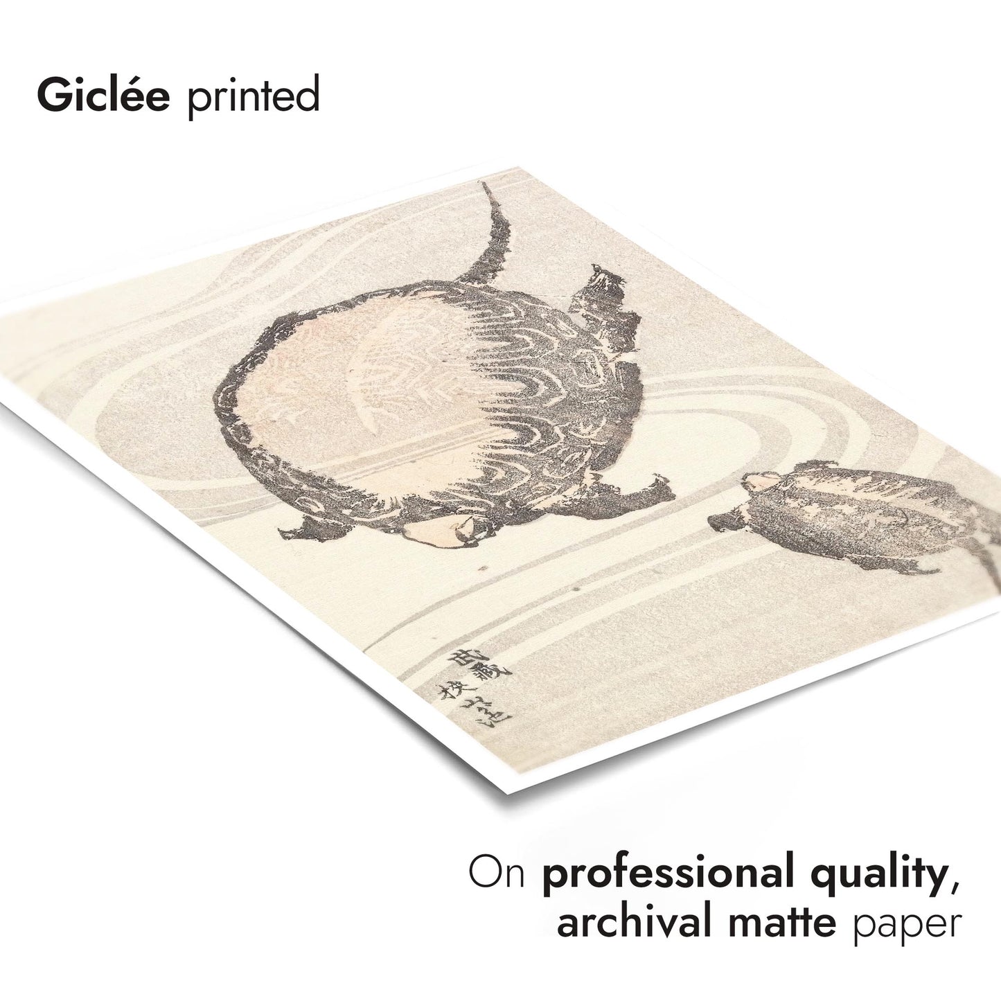 Sayama-Ga-Ike-Teich in der Provinz Musashi