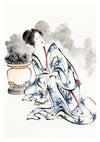 Japanese Woman print