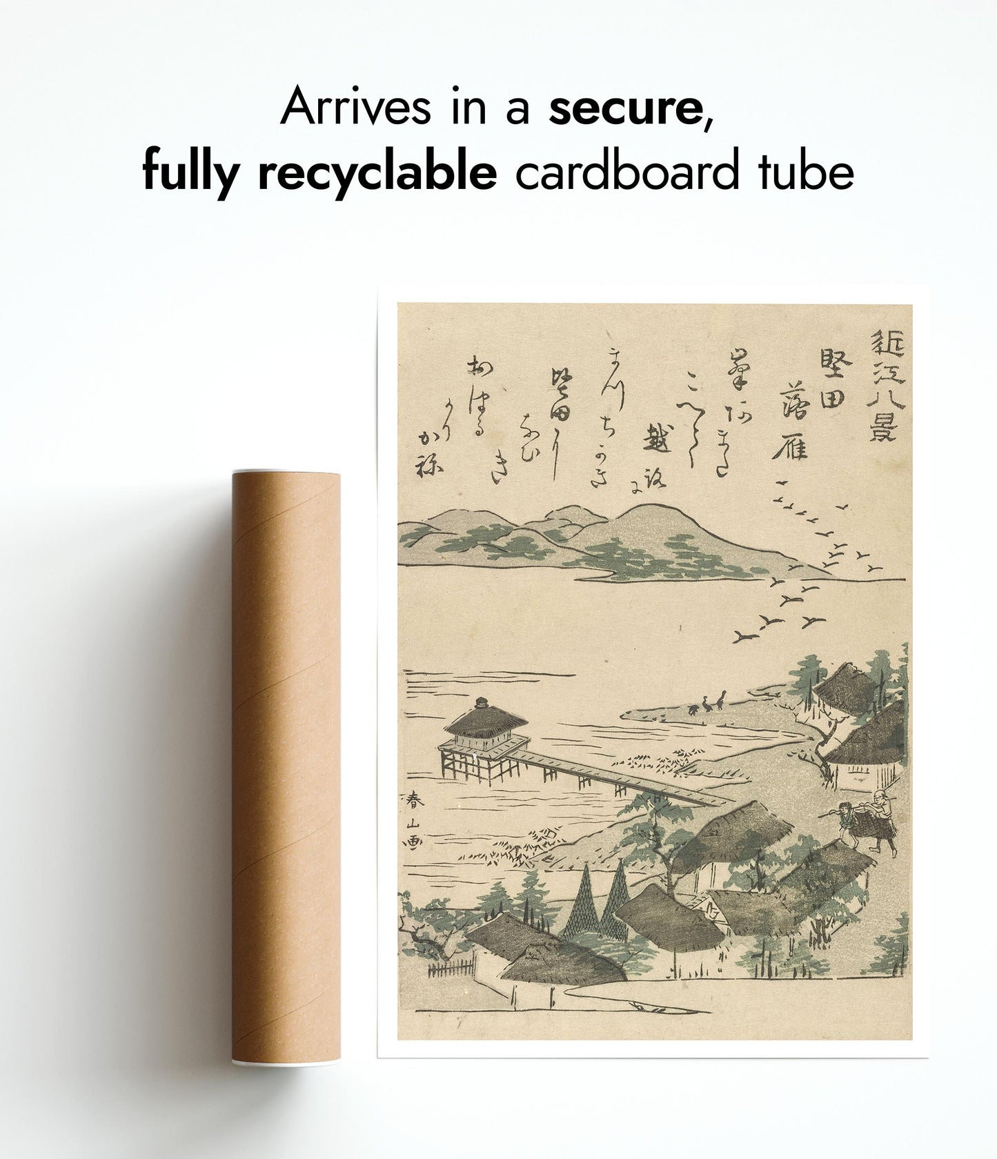 Geese Descending at Katada