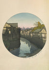 Middag bij Nino-brug, Azabu print
