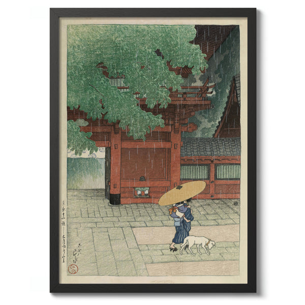 Early Summer Showers at Sanno Shrine