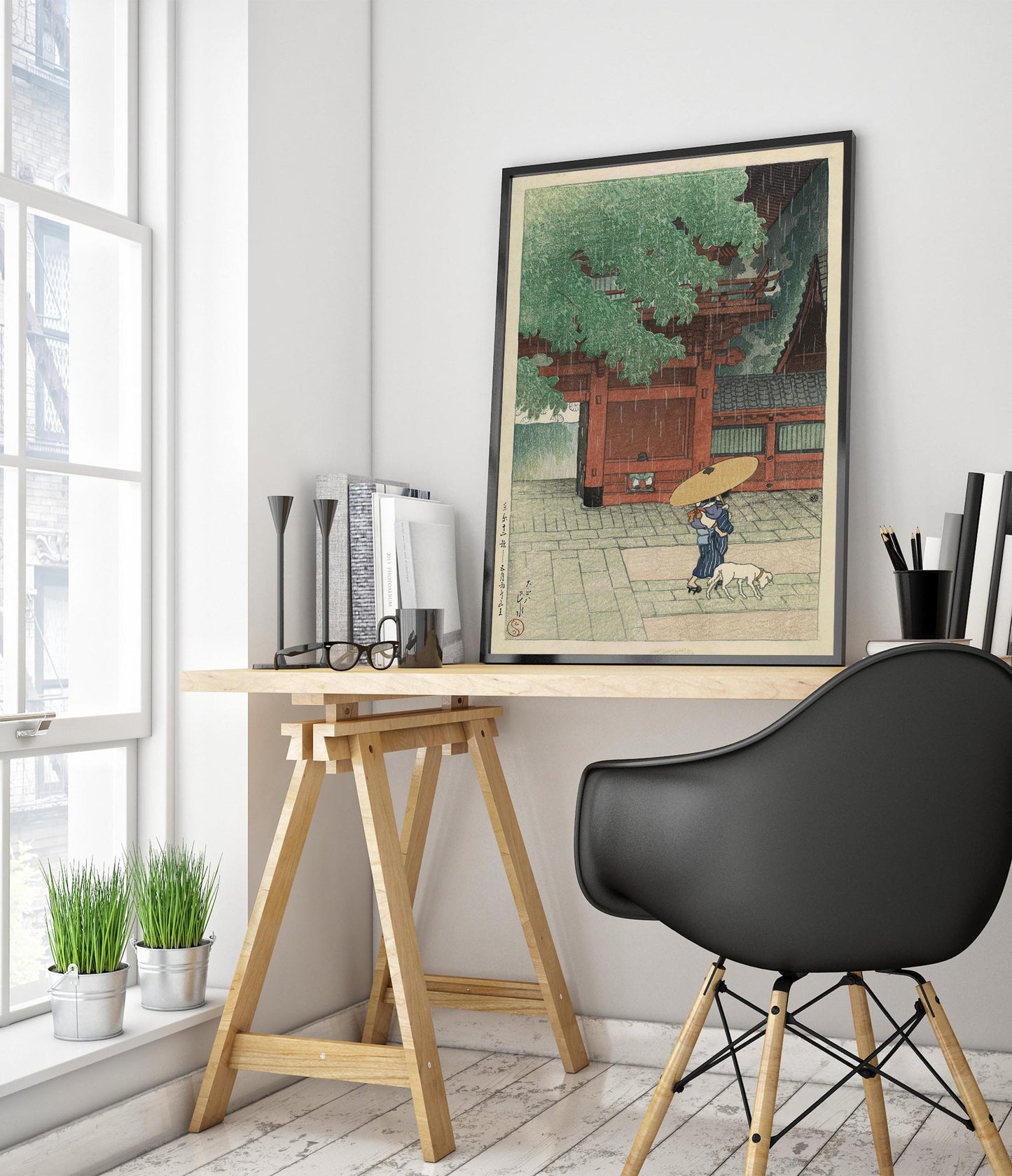 Early Summer Showers at Sanno Shrine