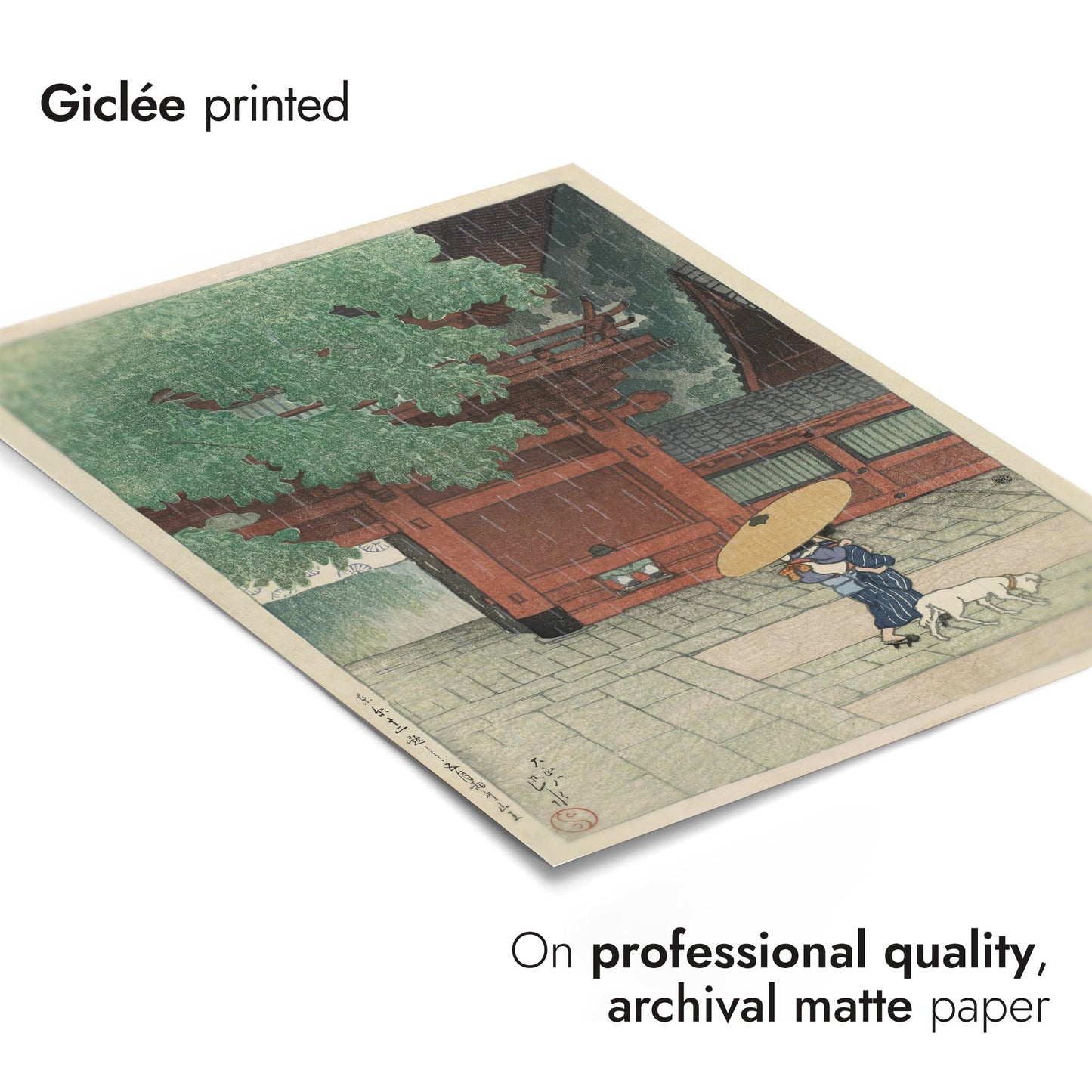 Early Summer Showers at Sanno Shrine