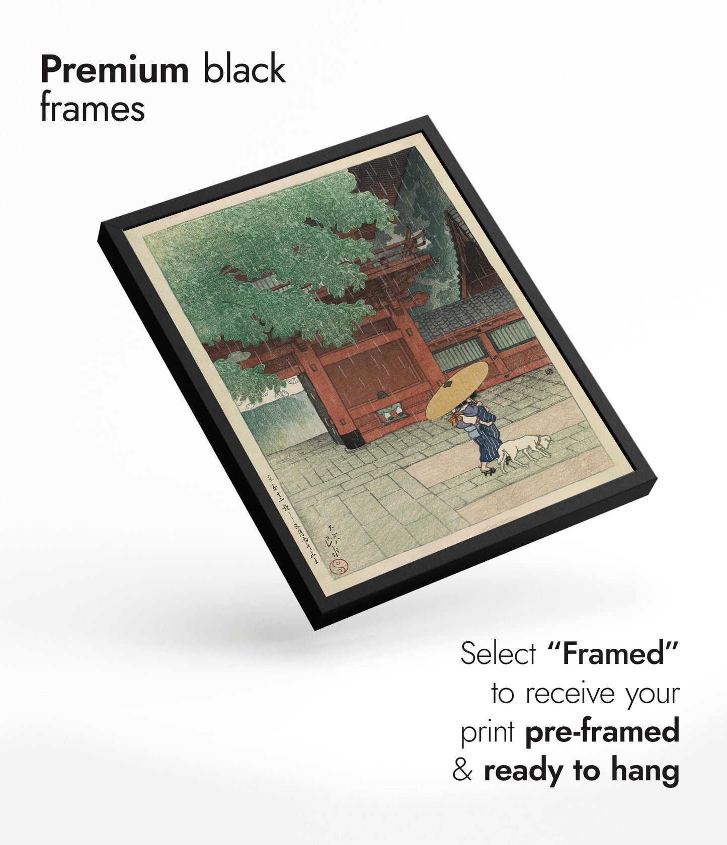 Early Summer Showers at Sanno Shrine