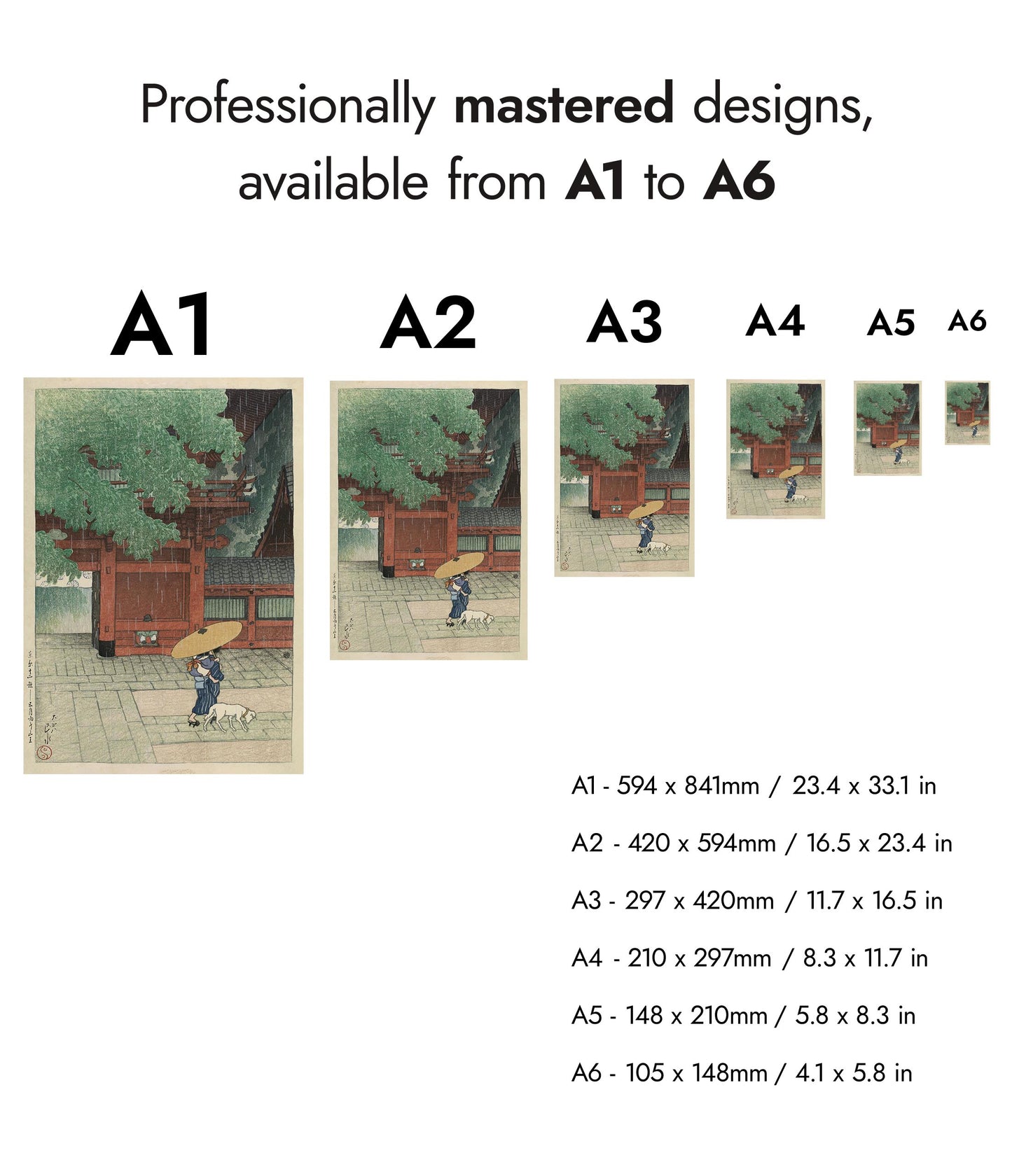 Early Summer Showers at Sanno Shrine