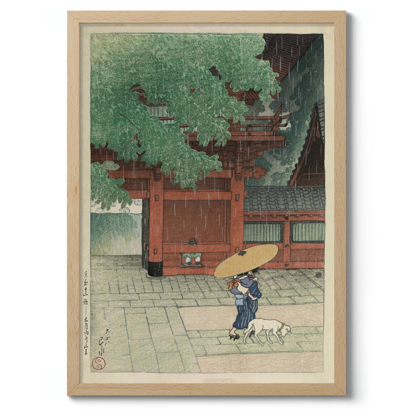 Early Summer Showers at Sanno Shrine