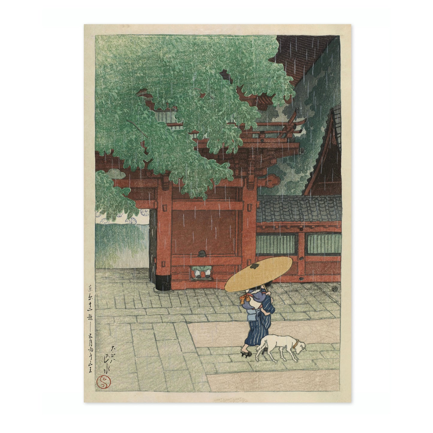 Early Summer Showers at Sanno Shrine