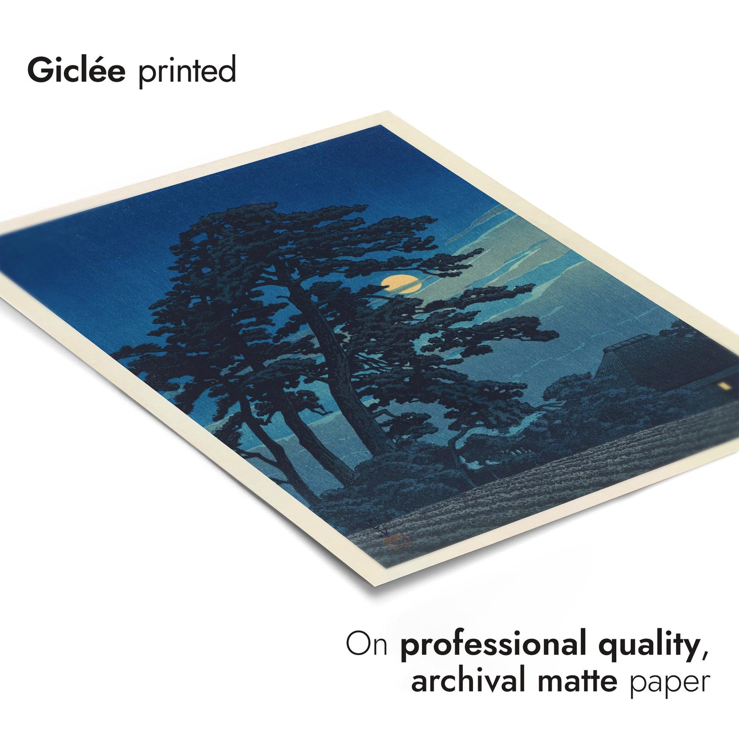 Pleine lune à Nagome (Magome no Tsuki)