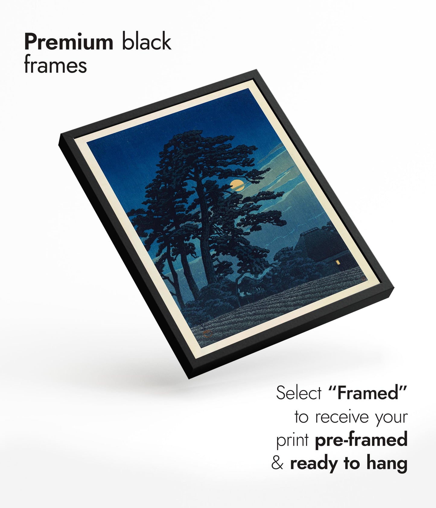 Pleine lune à Nagome (Magome no Tsuki)