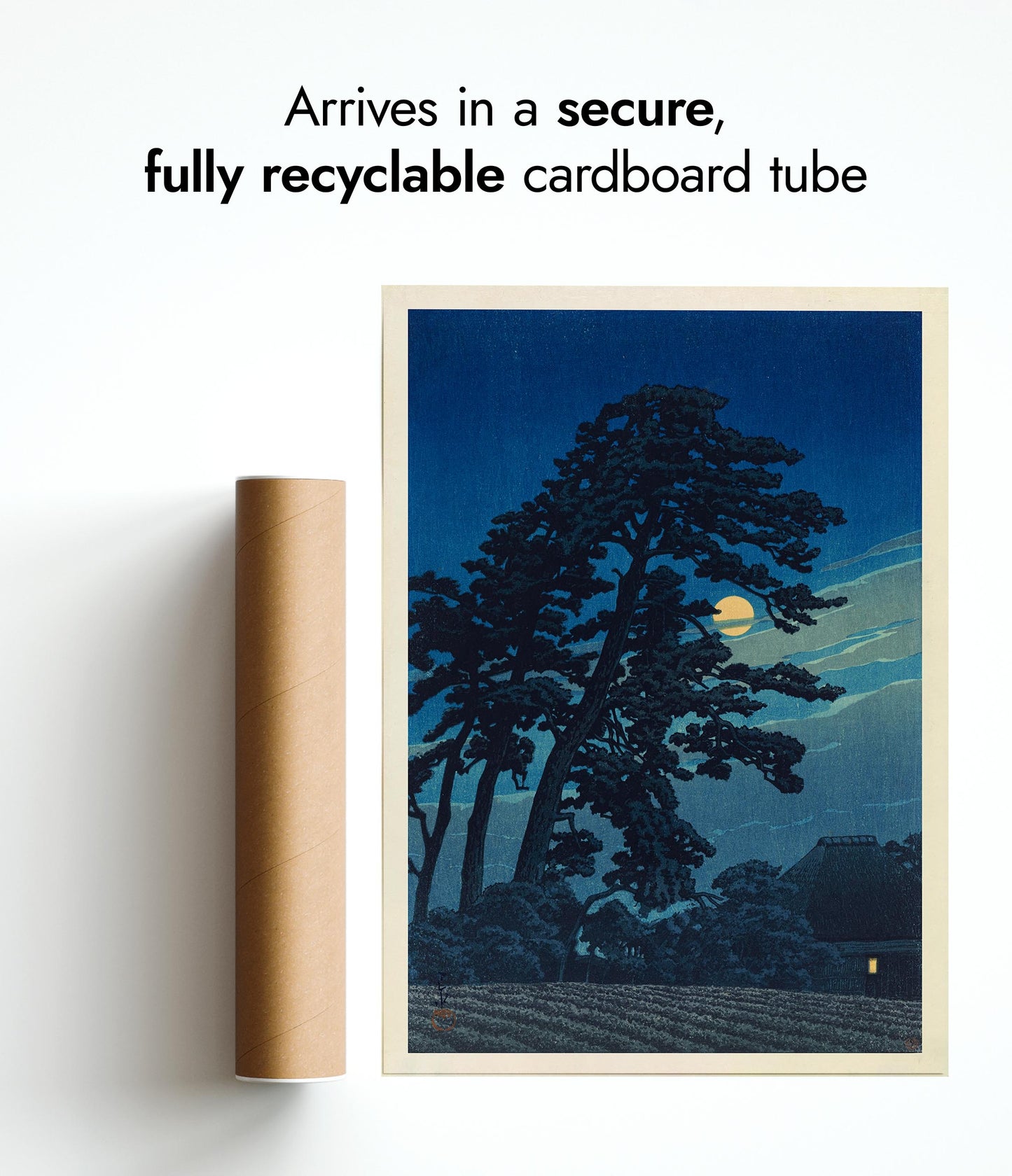 Pleine lune à Nagome (Magome no Tsuki)