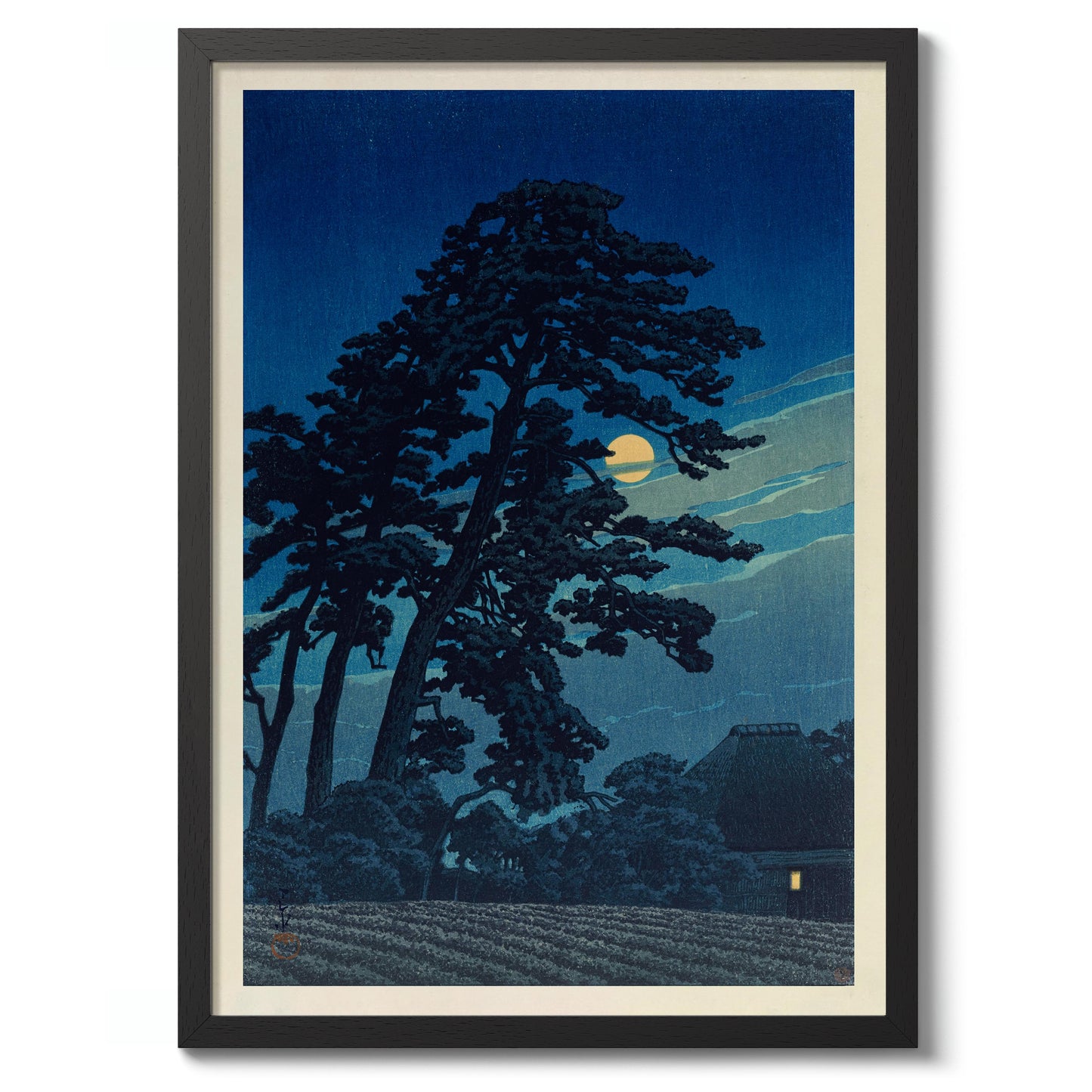 Pleine lune à Nagome (Magome no Tsuki)