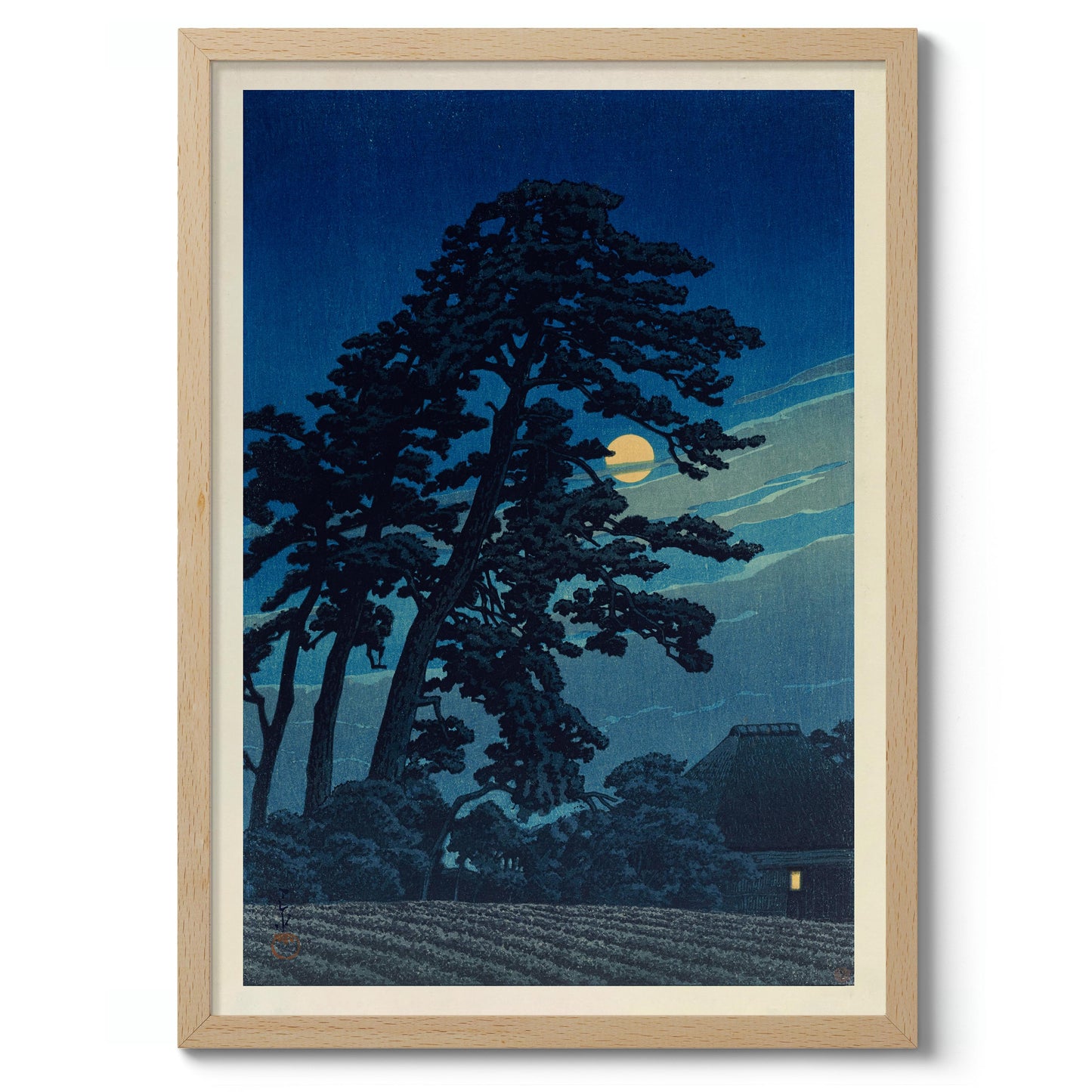 Pleine lune à Nagome (Magome no Tsuki)