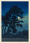 Full Moon at Nagome (Magome no Tsuki) print