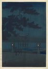 Misty Night (Miyajima) print