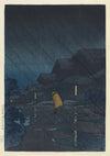Night Rain, Teradomari print