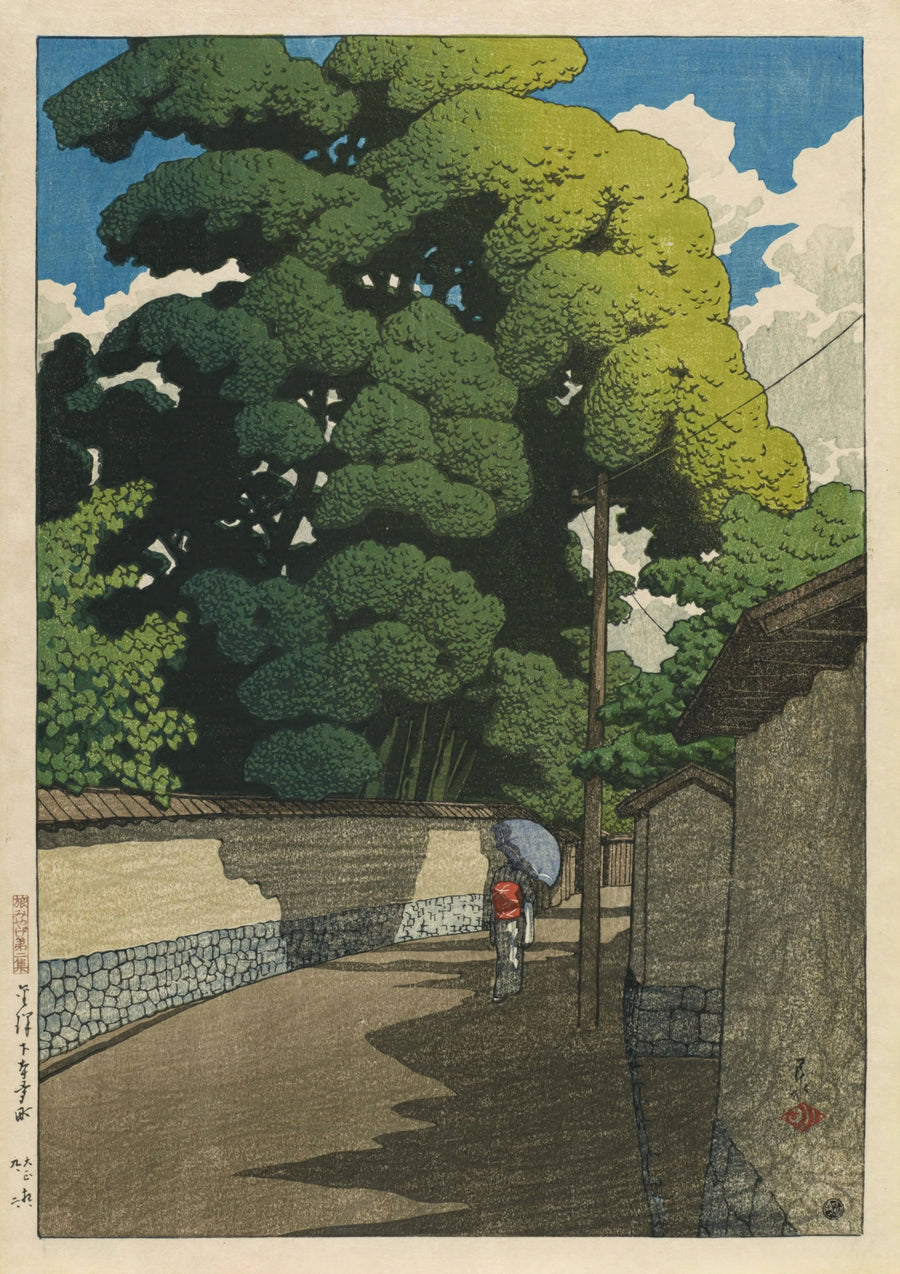 Shimohonda-Machi, Kanazawa - Print Only frame
