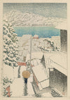 Slope at Senko Temple, Onomichi print